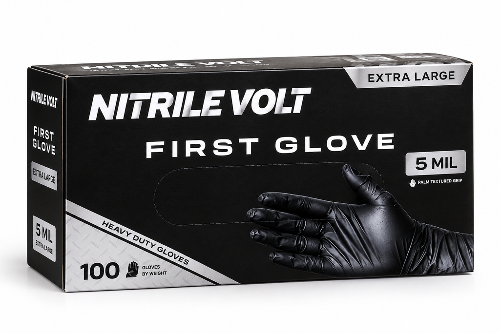 HEAVY DUTY NITRLE GLOVES