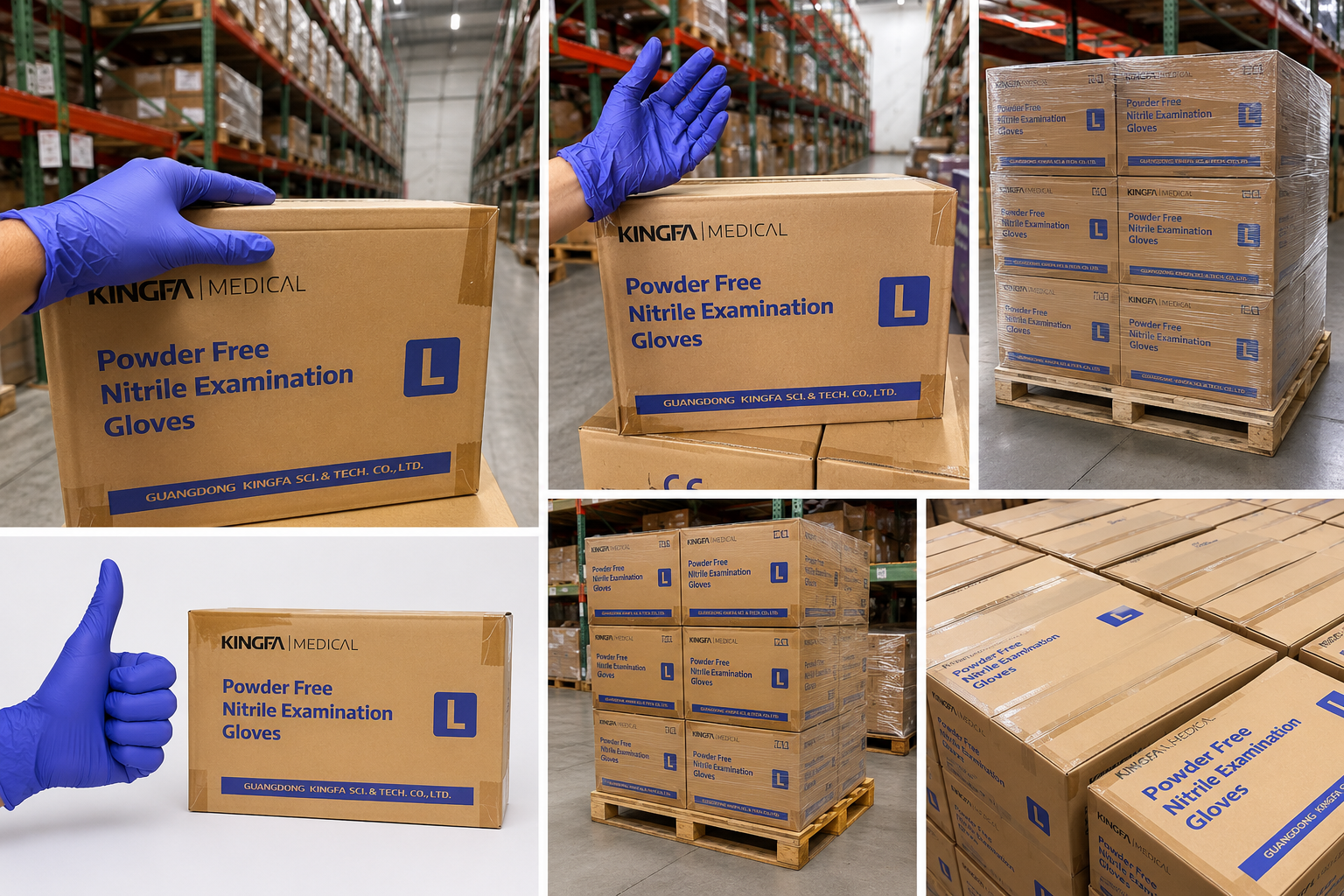 KINFA Nitrile Disposable Gloves