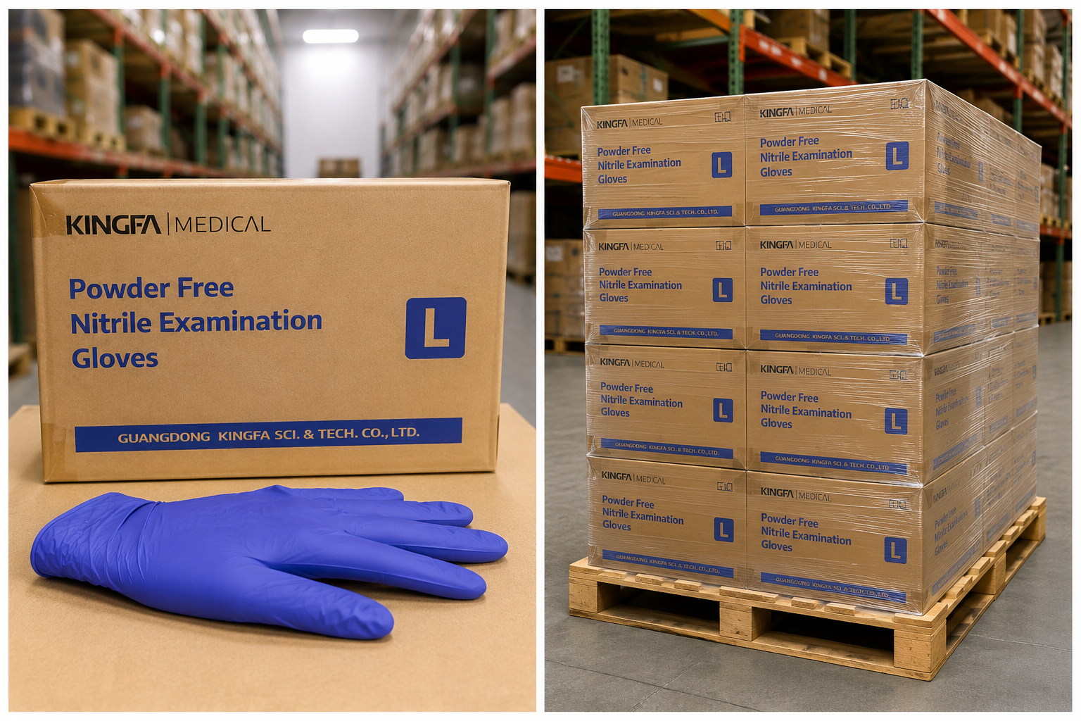 KINFA Nitrile Disposable Gloves
